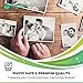 Laminating Pouches for Thermal Laminator Machine (8.5 x 11 Inches, 3 Mil Thick, 115 Sheets) Clear Films for Laminators - Photo Safe & Perfect for Home, Office, or Classroom