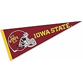 Iowa State Cyclones Football Helmet 12 in X 30 in Pennant