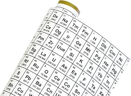 Science Themed Roll of Gift Wrap by Nerdy Words