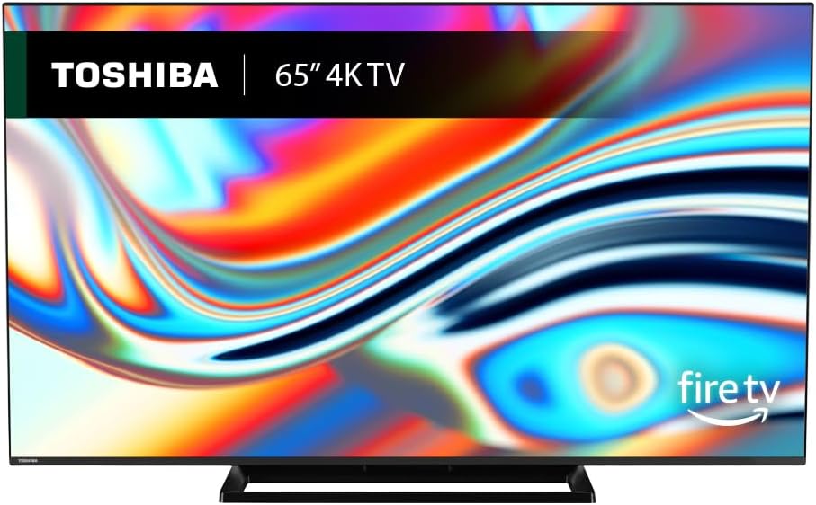 Toshiba UF3F 65 Inch Fire TV 4K HDR Dolby Vision Atmos Onkyo Alexa Remote