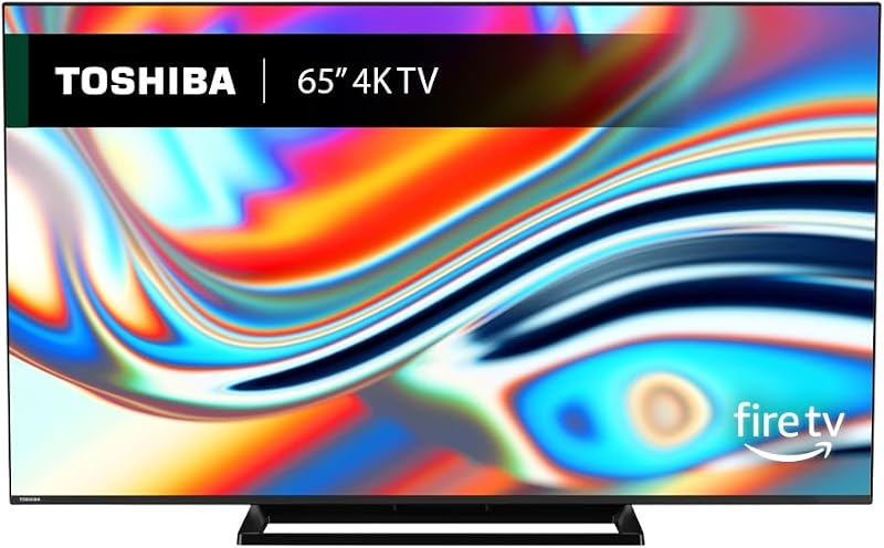 Toshiba UF3F 65 Inch Fire TV 4K HDR Dolby Vision Atmos Onkyo Alexa Remote