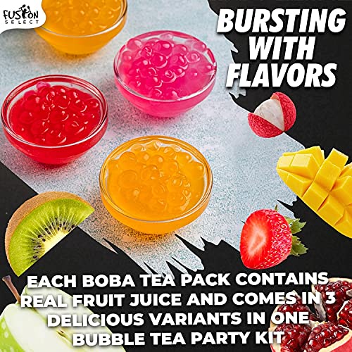 Fusion Select Bursting Popping Boba Pearls Boba Juice Balls Fruit Tea