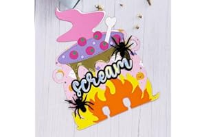 KSCRAFT 2024 Halloween Release Metal Cutting Dies Stencils for DIY Scrapbooking Decorative Embossing DIY Paper Card (Cauldron Memorydex)