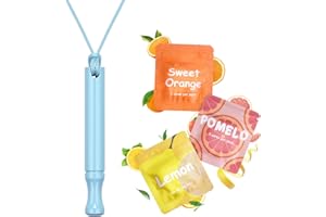 ASTOFLI Quit Smoking Breathing Necklace for Adults - Flavored Stress Breathing Necklace Stop Smoking for Women - Fidget Breat