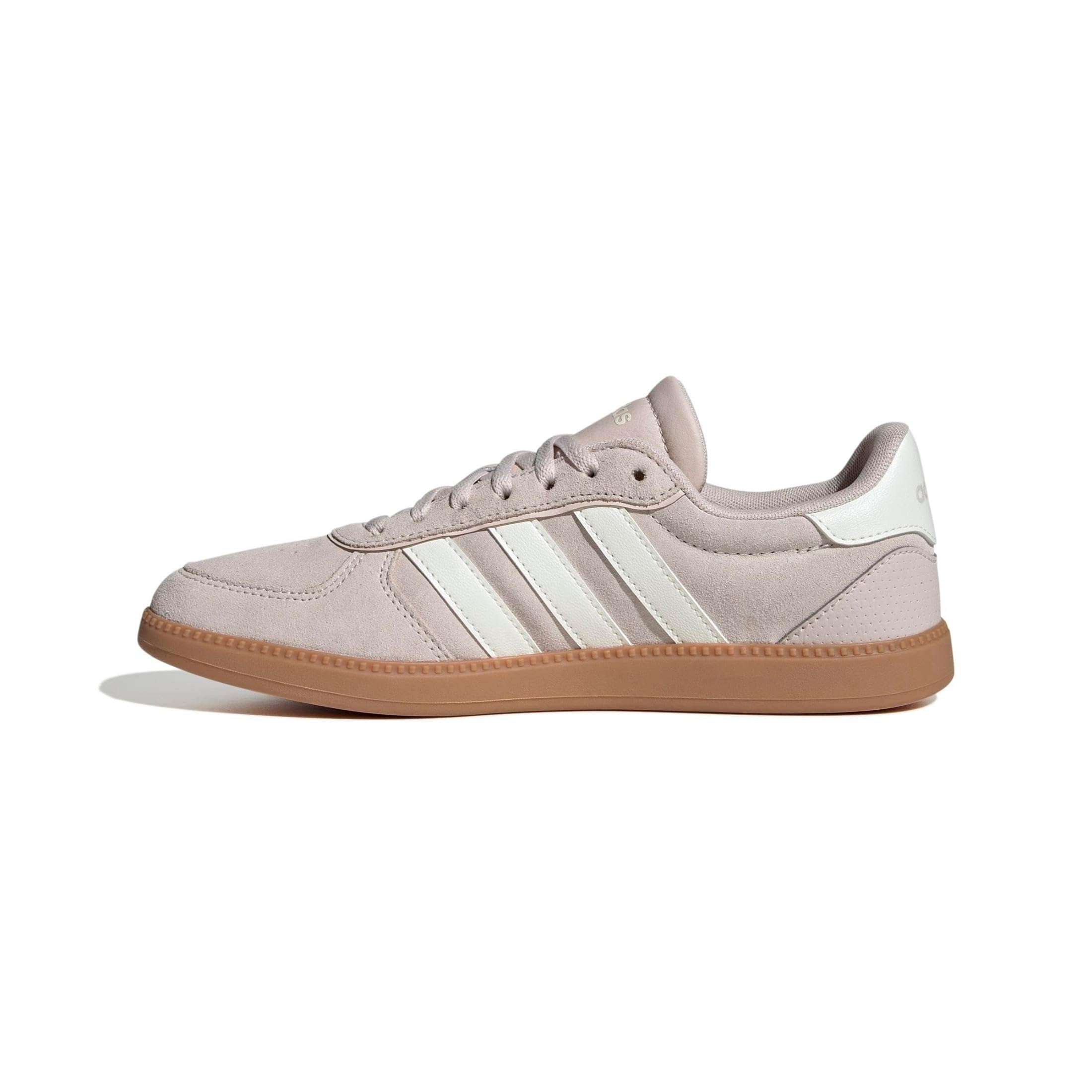 Photo 1 of adidas Women's Breaknet Sleek, Putty Mauve/White/Gum, 9