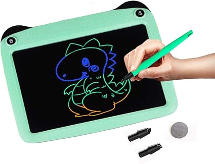 El Mejor Regalo De Navidad Para Niños,Verde JRD\u0026BS WINL 9” LCD Tablero De Escritura A Mano Para Niños De 4-9 Años,Regalos Para Adolescentes,Juguetes Populares Para Niños Y Niñas De 5 A 13