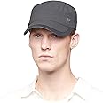 Summer Military Hat for Men, Adjustable Army Cadet Cap Men, Mesh Quick Qry Flat Top Military Hat, Men's Baseball Caps