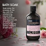 Baylis & Harding Rose Geranium Bath Soak 500ml x3 Vegan Natural Plant-Based view 4