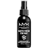 NYX PROFESSIONAL MAKEUP Setting Spray, Matte Finish, Up to 16HR Wear | Face Mist for Smudge-proof, Transfer-Resistant, Long-Lasting Face Makeup with a Fresh Finish, Vegan &amp; Cruelty Free