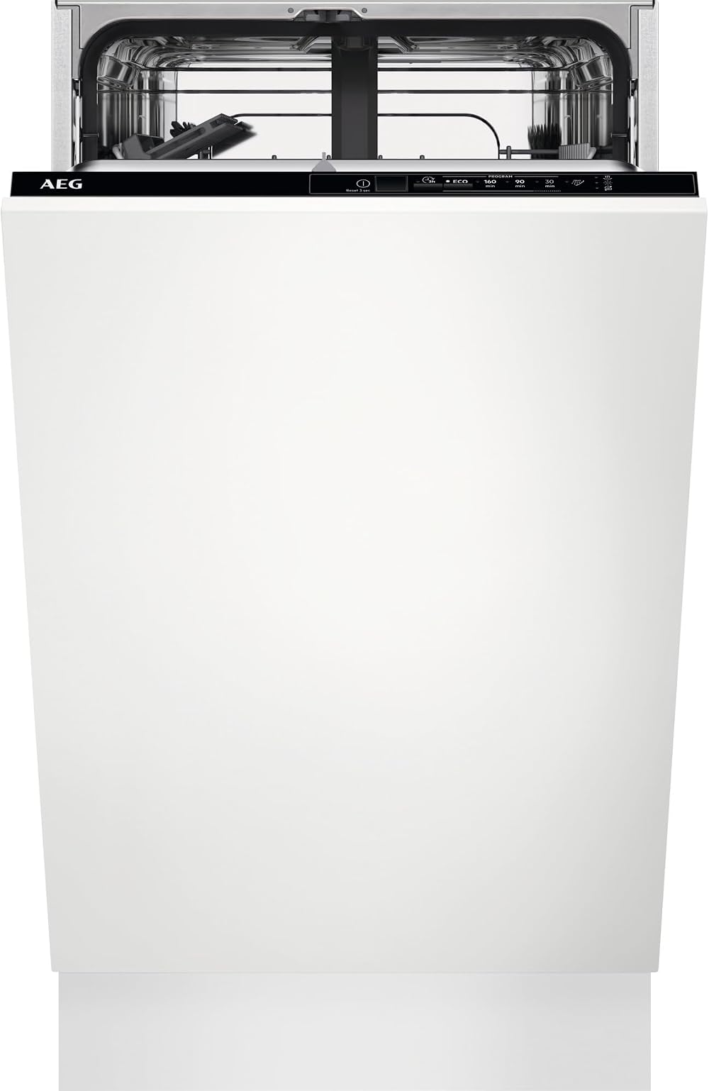 AEG 5000 Series Built-In Dishwasher FSX51407Z AirDry 45cm 9 Settings White
