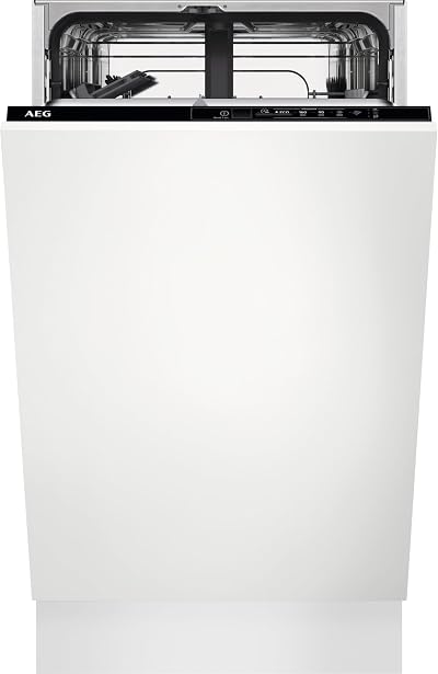 AEG 5000 Series Built-In Dishwasher FSX51407Z AirDry 45cm 9 Settings White