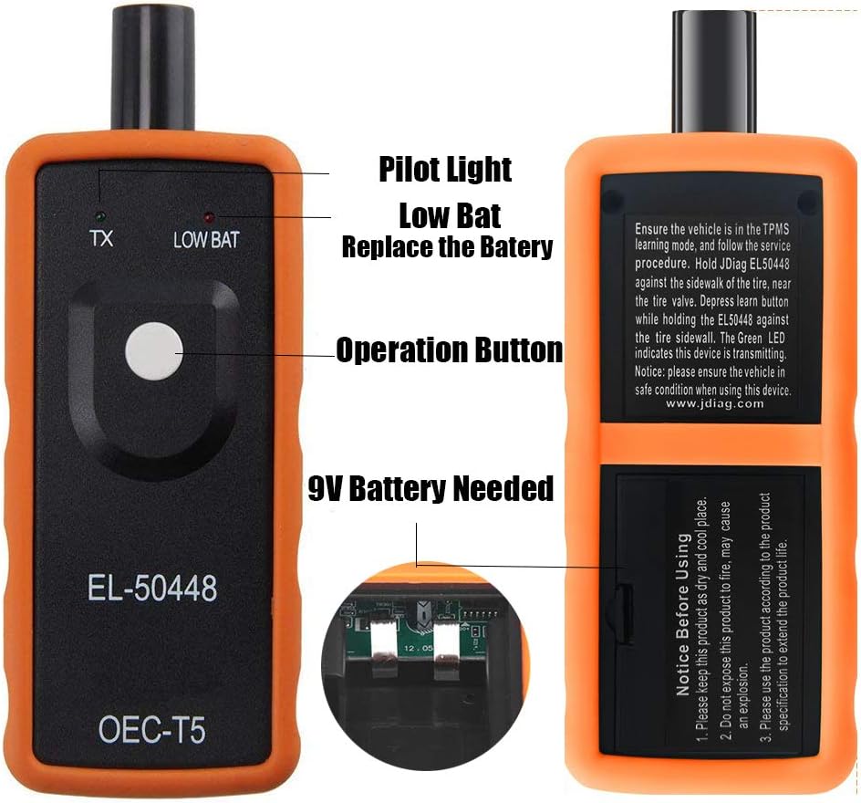 Autokcan TPMS Relearn Tool, OEC T5 Super EL50448 Compatible with
