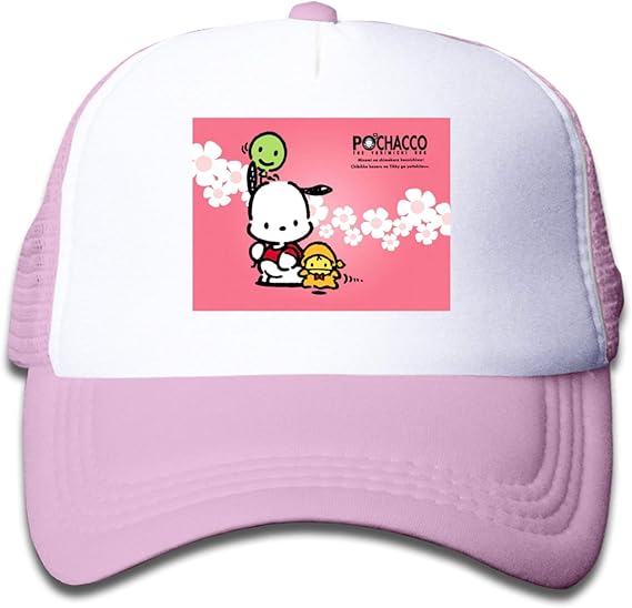 Amazon Co Jp ポチャッコ ボーイズ メッシュキャップ キッズ 帽子 キャップ おしゃれ 男女兼用 野球帽 通気性抜群 Cap Pink 服 ファッション小物