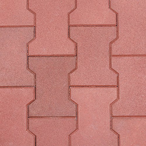 RevTime Garden Rubber Paver 1 Inch Thick for Patio and Garden Safety