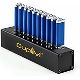 DupliM 1 to 10 Mini USB Flash Media Thumb Drive Duplicator Cloner Burner Computer Connected Compact Copier for MAC and PC