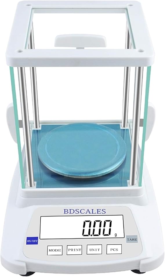 Lab Scale 0.01g, High Precision Analytical Balance With Windshield