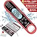 Youloveit Upgraded Instant Read Meat Thermometer, Auto-Rotation Backlight Screen and Rotating 240°Probe Cooking Food Thermometer for BBQ, Kitchen, Liquids