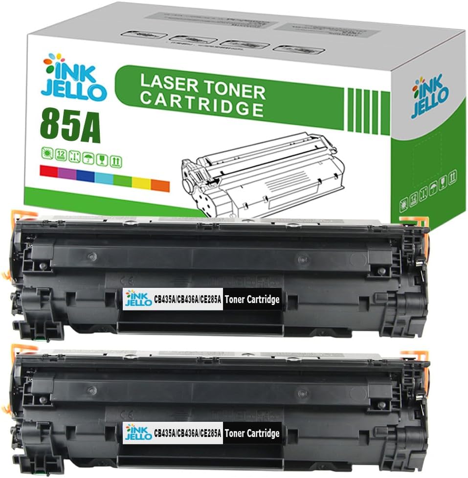 InkJello 2-Pack Black Toner Cartridge Compatible with HP LaserJet Pro M1132