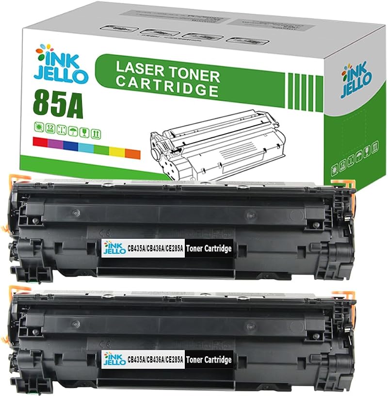 InkJello 2-Pack Black Toner Cartridge Compatible with HP LaserJet Pro M1132