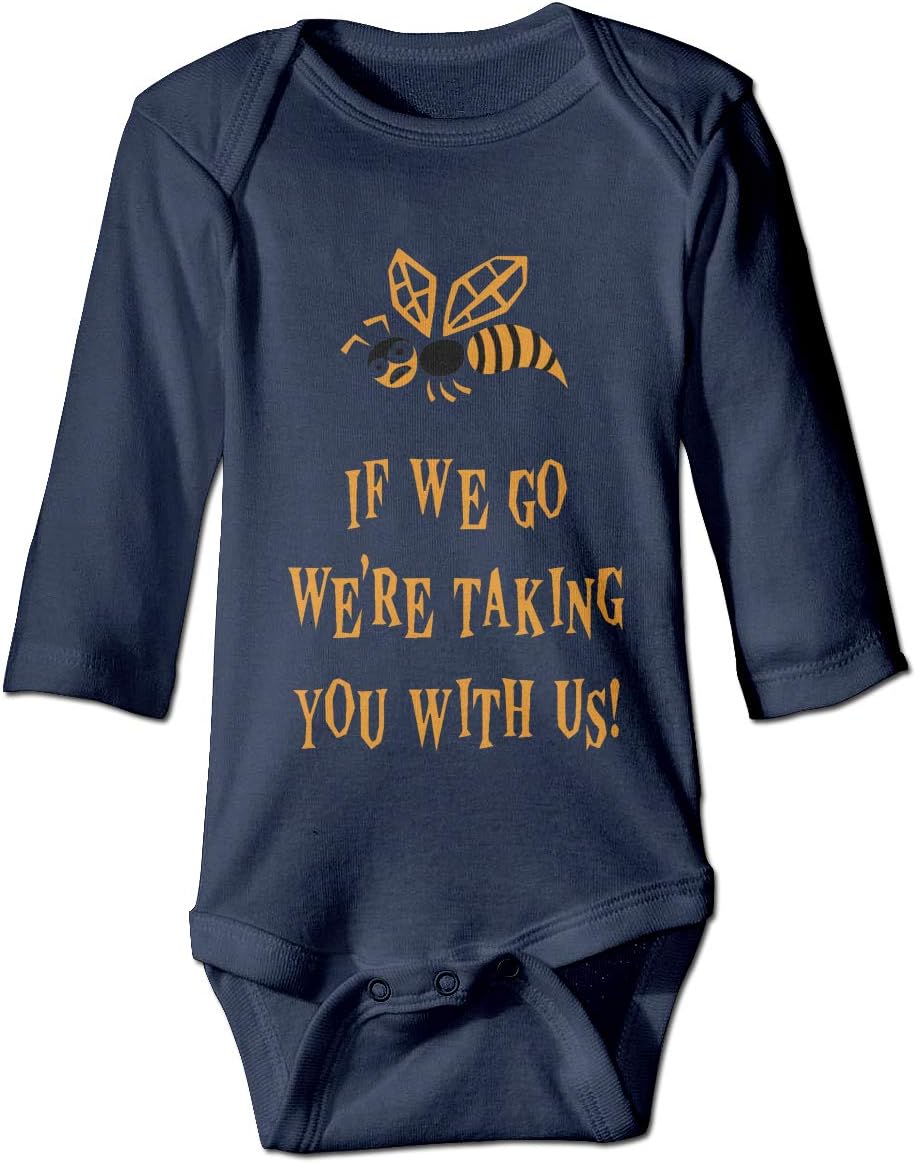 ErLiu Ss Toddler Bee with You Babysuit Long Sleeve Bodysuit Outfit Gray