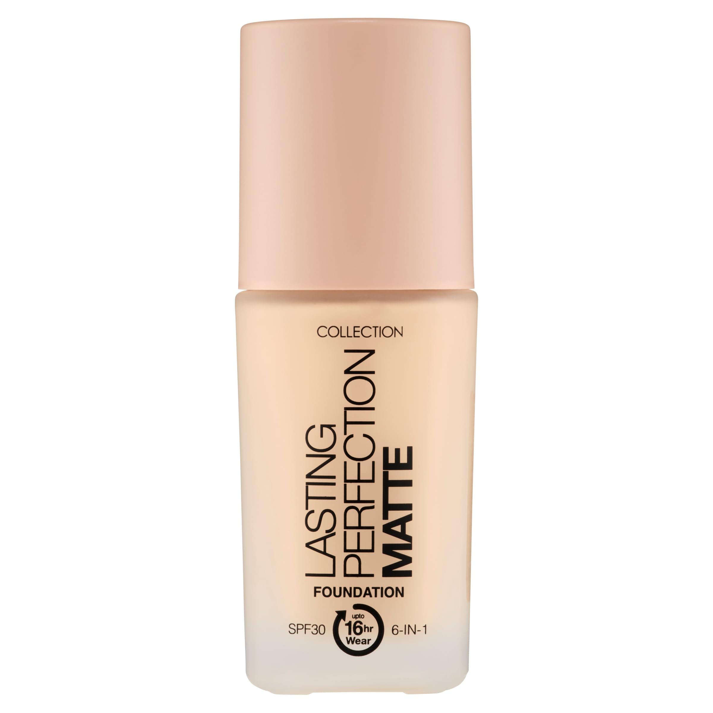 Collection Cosmetics Lasting Perfection Glow Foundation, Medium to Full Coverage, 27ml, Cashew