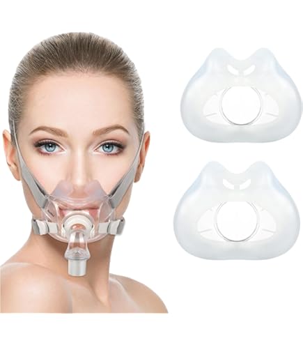 AHIYIYI CPAP Headgear For AirFit F30 Adjustable Replacement Strap With Magnetic Clips, Secure Fit For Full Face Mask,Standard, Size 2 Pack