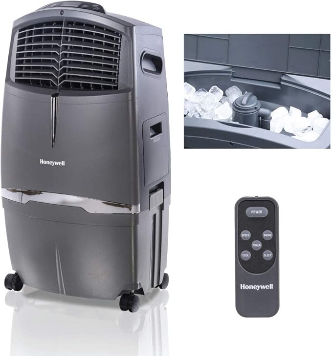 HONEYWELL CL30XC, Gris, Indoor 63 Pint Evaporative Air Cooler ...