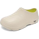 ihinzry Chef Clogs for Mens Non-Slip Waterproof Oil-Proof Kitchen Shoes - Solid Work Clogs for Restaurant Staff, Lightweight Comfort Slip Resistant Professional Food Service Footwear​