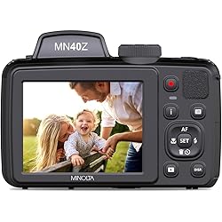 Minolta MN40Z-BK 20 MP / 1080P FHD Bridge Camera