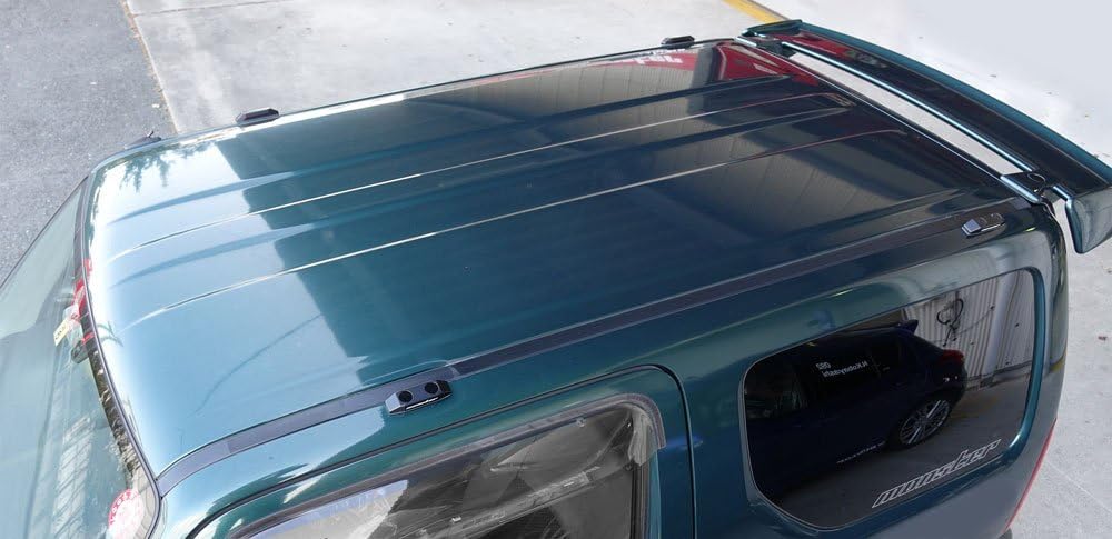 Amazon Monster Sport ルーフレールレスキット ブラックアルマイト ジムニー Jb23w ジムニーシエラ Jb43w 用 50m ガーニッシュ 車 バイク