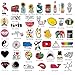Stickers for Water Bottle 95 Pack Cute Computer Laptop Trendy Sticker for Hydroflasks Teens Girls Waterproof,Vinyl Aesthetic Decal Sticker MacBook Notebook Luggage Bicycle