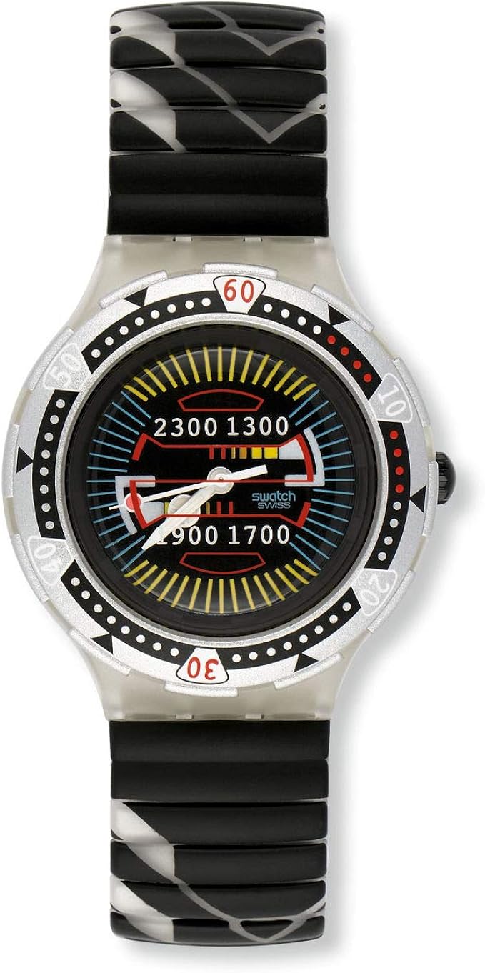 1998 de buceo 200 Swatch reloj ratrack sdk133: Amazon.es: Relojes