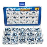 BOJACK 15 Values 300 pcs 100 Ohm- 2M Ohm Variable