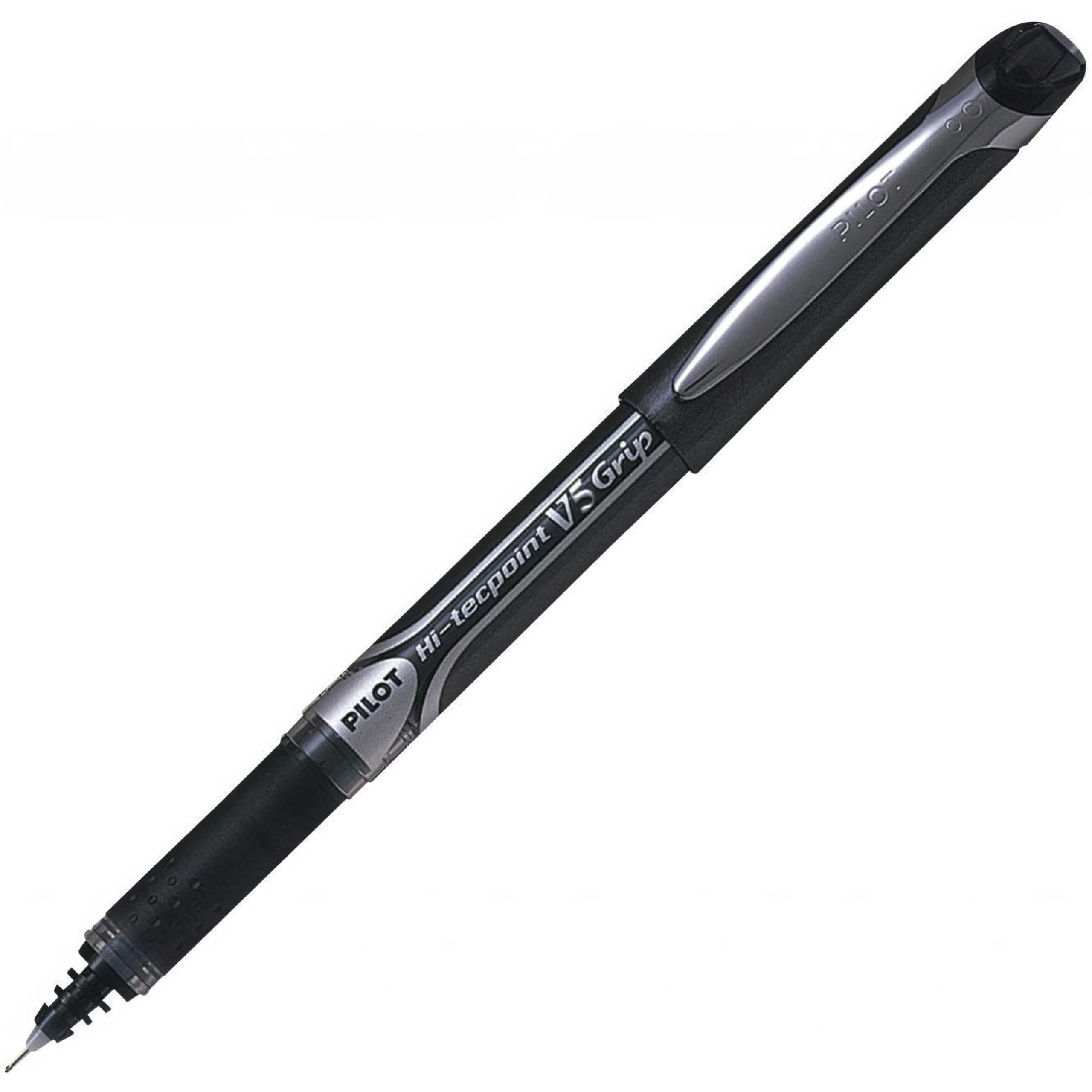 Pilot V5 Grip Liquid Ink Rollerball 0.5 mm Tip (Box of 12) - Black