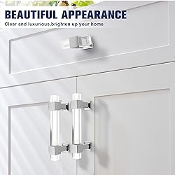 Orger 6 Pack Kitchen Cabinet Pulls 3 3/4 Inch Hole
