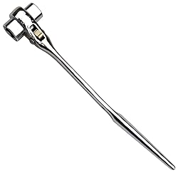 DYWISHKEY 19/22mm Scaffold Podger Ratchet Spanner