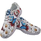 Jeiento Women Trainers Sports Running Shoes Causal Travel Walking Flat Shoe Lace-up Breathable for Lady Teenager Girls