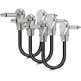 3Pcs Guitar Patch Cables, 6IN Pedal Cables with Metal Right Angle Plug | Premium Pedals Board Patch Cable for Amp/Amplifier, Mixer, Electric Bass karmiero