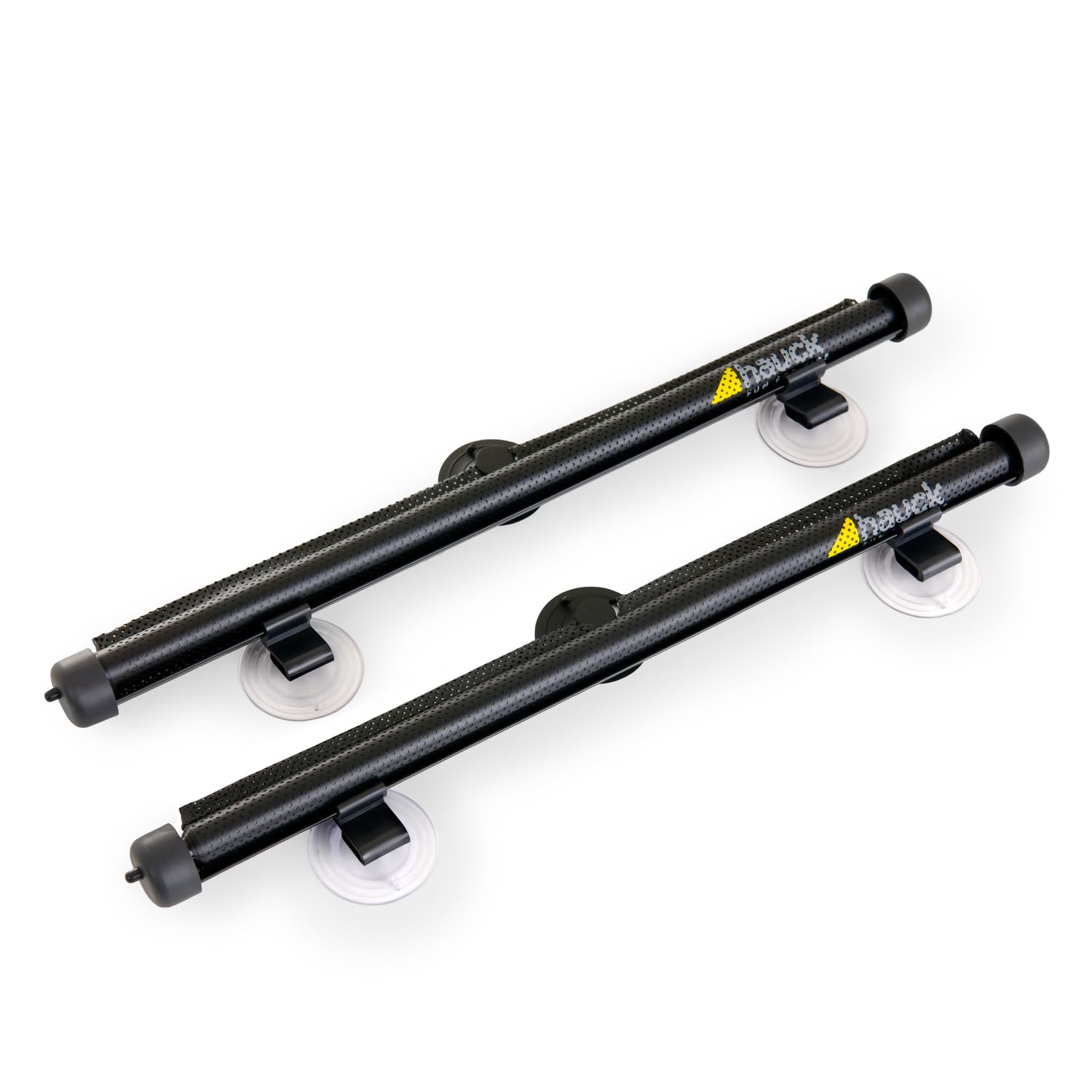 Hauck Shade Me 2 Car Window Shades, Rear Side Window Sun Shade with Suction Cups and One Hand Roll Up Function, Grey, Pack of 2