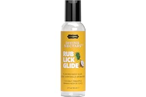 Kama Sutra Divine Nectars Coconut Pineapple Flavoured Body Glide, 2 fl. oz.