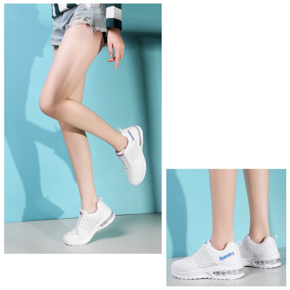 TORISKY Zapatillas de Deporte Zapatos Sneakers Aire Libre Running Para Hombre Mujer（A59-WH39）