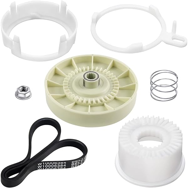 Amazon.com: W10721967 Washer Pulley Clutch Kit Compatible with Top 