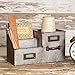 Colonial Tin Works Three Bin Desk Organizer