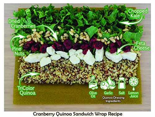 5 GemWraps+Kale+Apple+Sandwich+Wraps+6+sheets