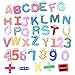 DSB Colorful Numbers Alphabets Wooden Fridge Magnets Kids Children Learning Teaching