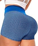 HOMETA Women Booty Shorts Butt Lifting Shorts High