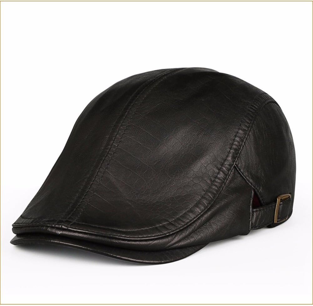 female leather cap