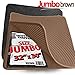 iPrimioJUMBO Size Cat Litter Trapper - EZ Clean (Brown/Tan) - 32 inches by 30 inches/Super Big. Exclusive Water Proof Layer and Puppy Pad Option. Patent Pending.