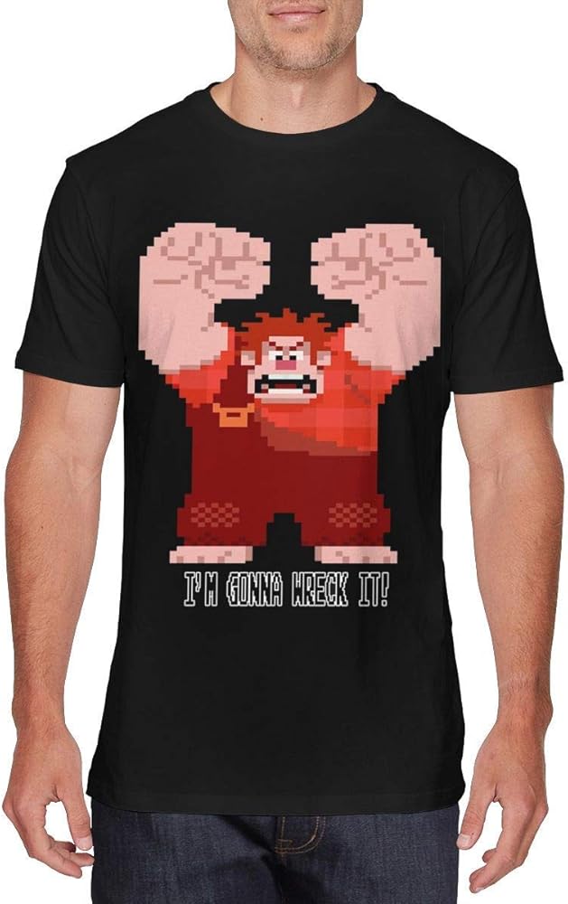 Pollane S Cool Wreck It Ralph T Shirt Black | Kitilan