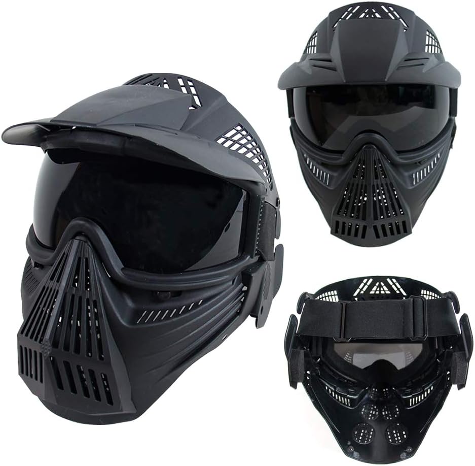 VLIKE Tactical Paintball Goggles Mask Airsoft Masks CS Training Tactical Goggles Adult Mask for Man Woman : Sports & Outdoors